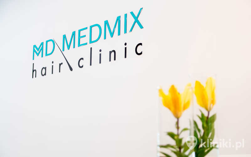 Recepcja, poczekalnia MD Medmix hair clinic
